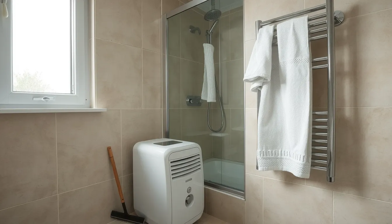 comment enlever l humidite dans une salle de bain
