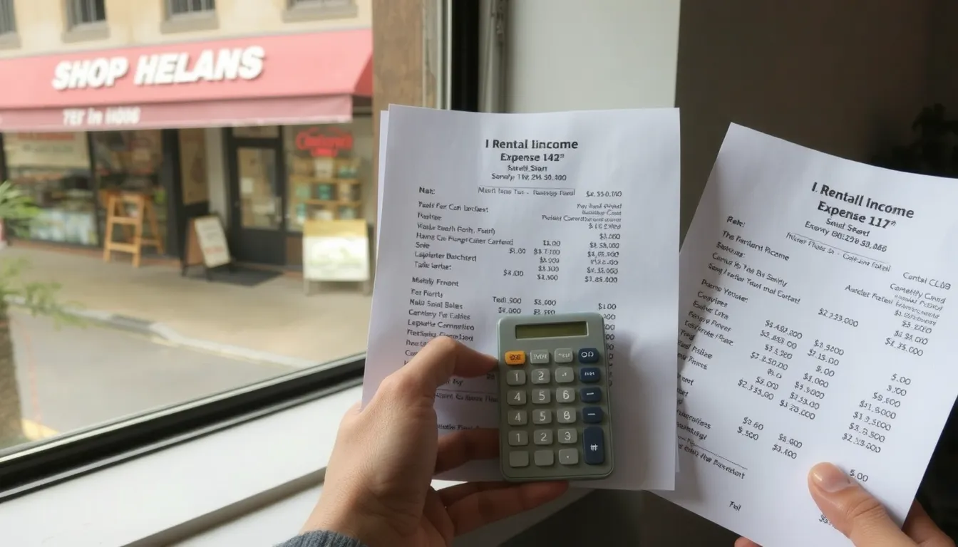 calcul rentabilité local commercial